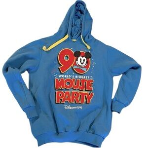 DISNEYLAND PARIS Mouse Party Hoodie. Medium.